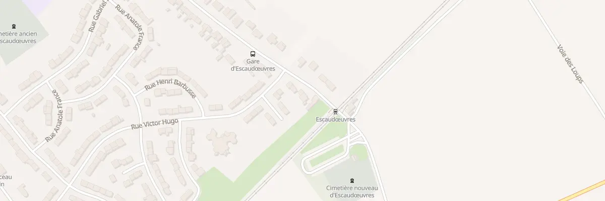 Plan du 62 Rue du Onze Novembre à Escaudœuvres