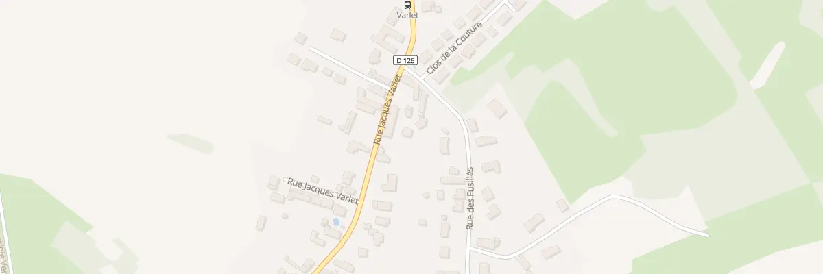 Plan du 65 Rue Jacques Varlet à Beuvry-la-Forêt