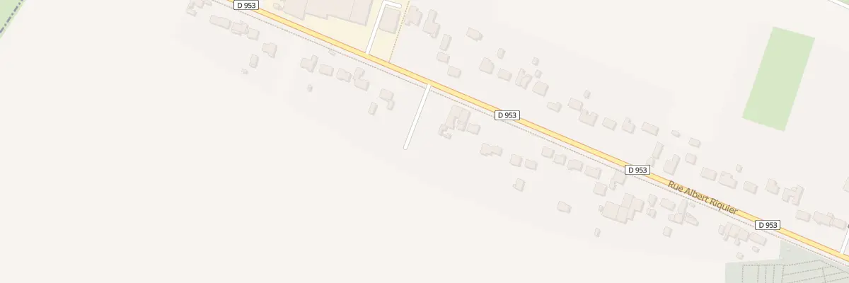 Plan du 426 Rue Albert Ricquier à Beuvry-la-Forêt
