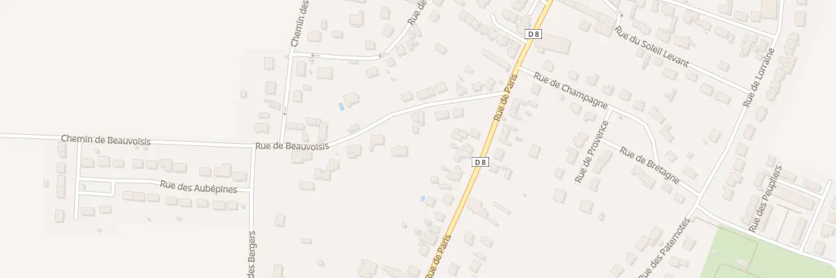 Plan du 6 Rue de Beauvoisis à Essigny-le-Grand