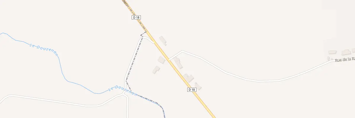Plan du 42 Poulevre à Contigny