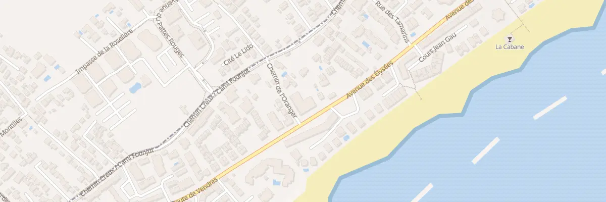 Plan du 35 Av des Elysées à Valras-Plage