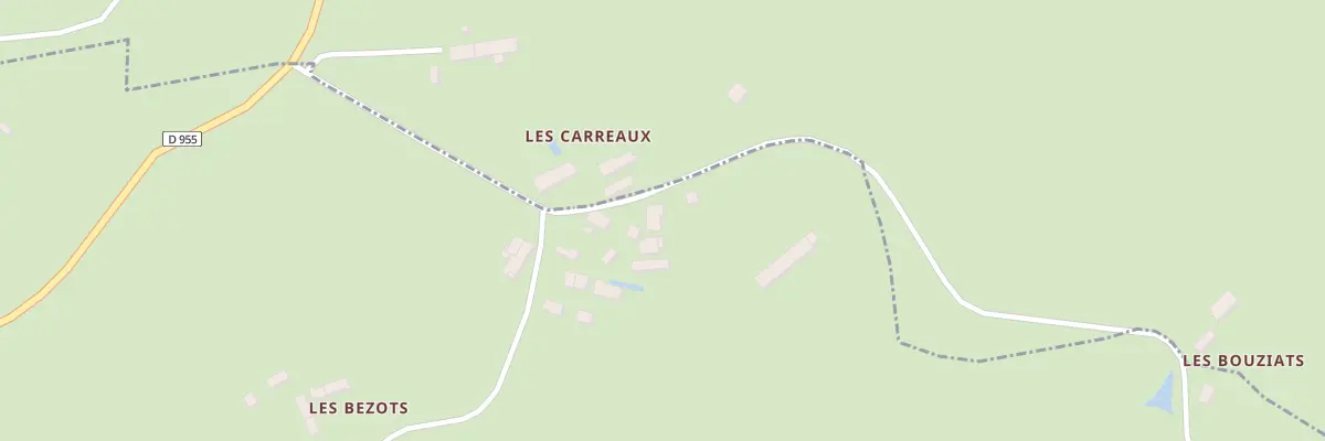 Plan du 10 Les Carreaux à Fontaines