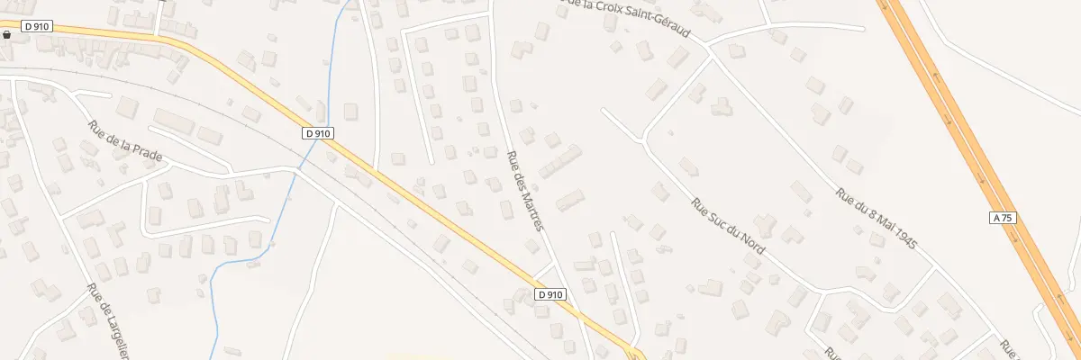 Plan du 9001 Rue des Martres à Lempdes-sur-Allagnon
