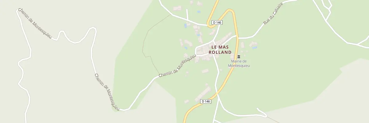 Plan du 5026 Hameau du Mas Rolland à Montesquieu