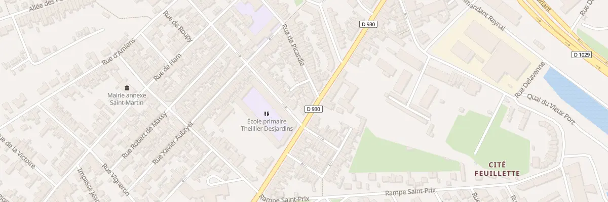 Plan du 78 Rue de Paris à Saint-Quentin