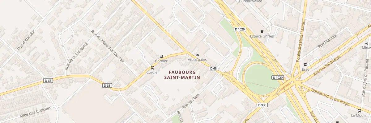 Plan du 51 Rue de la Chaussée Romaine à Saint-Quentin