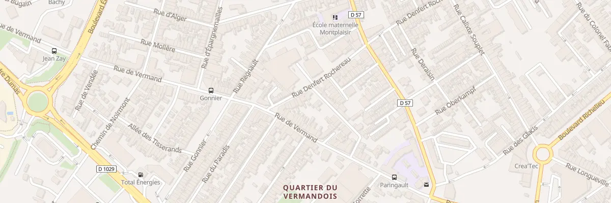 Plan du 199 Rue Denfert Rochereau à Saint-Quentin