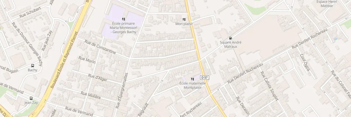 Plan du 13 Rue de Constantine à Saint-Quentin