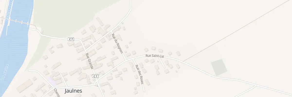 Plan du 11 Rue Saint Lie à Jaulnes