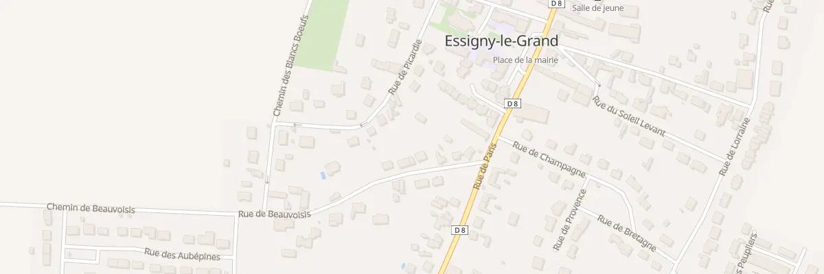 Plan du 5 Rue de Beauvoisis à Essigny-le-Grand