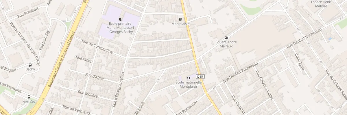 Plan du 11 Rue de Constantine à Saint-Quentin