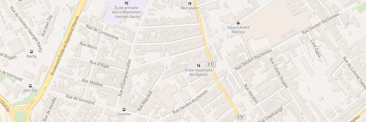 Plan du 19 Rue d’Alger à Saint-Quentin