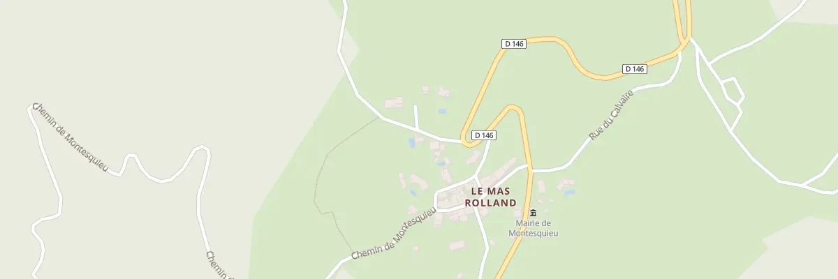 Plan du 5049 Hameau du Mas Rolland à Montesquieu