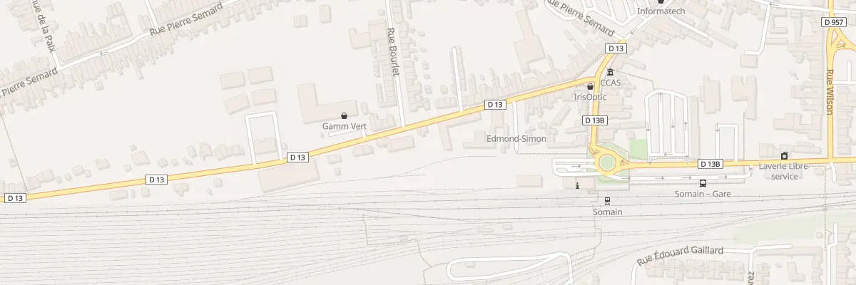Plan du 47 Rue Edmond Simon à Somain