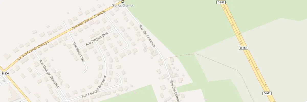 Plan du 54 Rue des Commes à Imphy