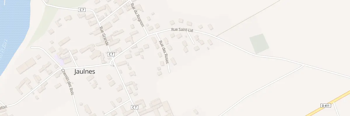 Plan du 5 Rue des Roses à Jaulnes