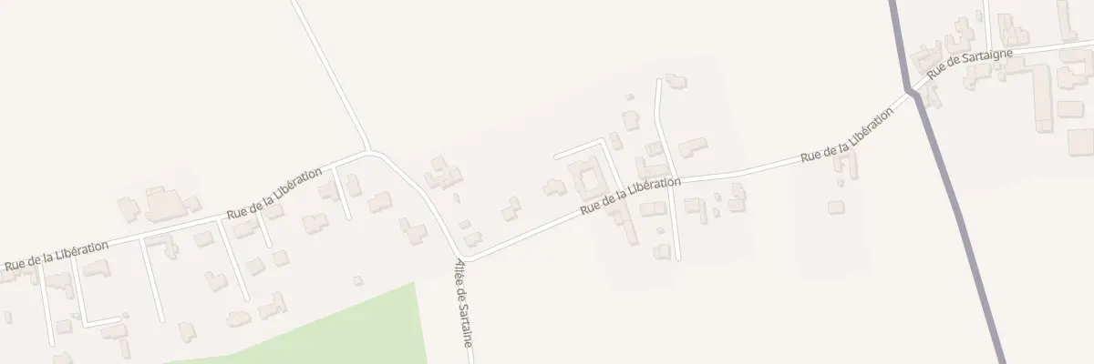 Plan du 715 Rue de la Libération à Bachy