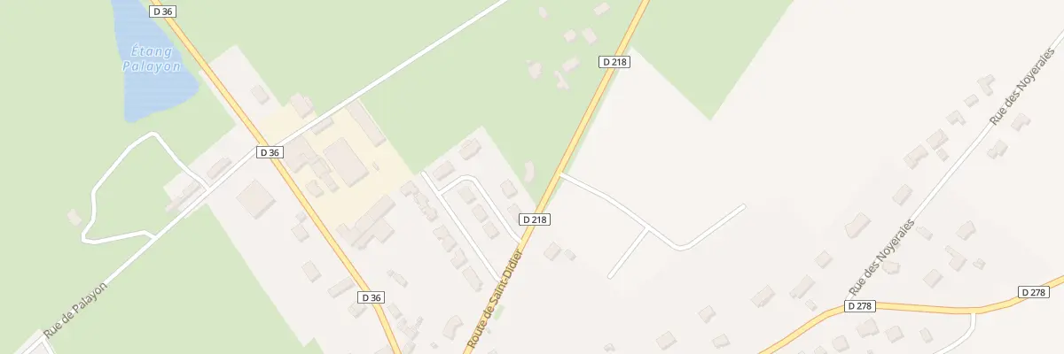 Plan du 7 Rte de St Didier à Broût-Vernet