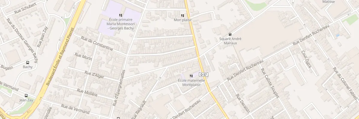 Plan du 14 Rue d’Alger à Saint-Quentin