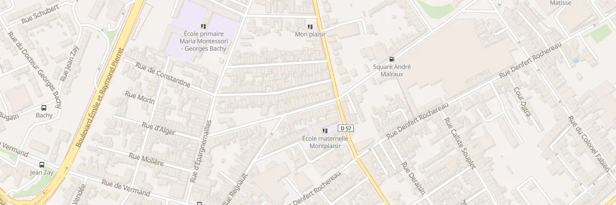 Plan du 12 Rue d’Alger à Saint-Quentin