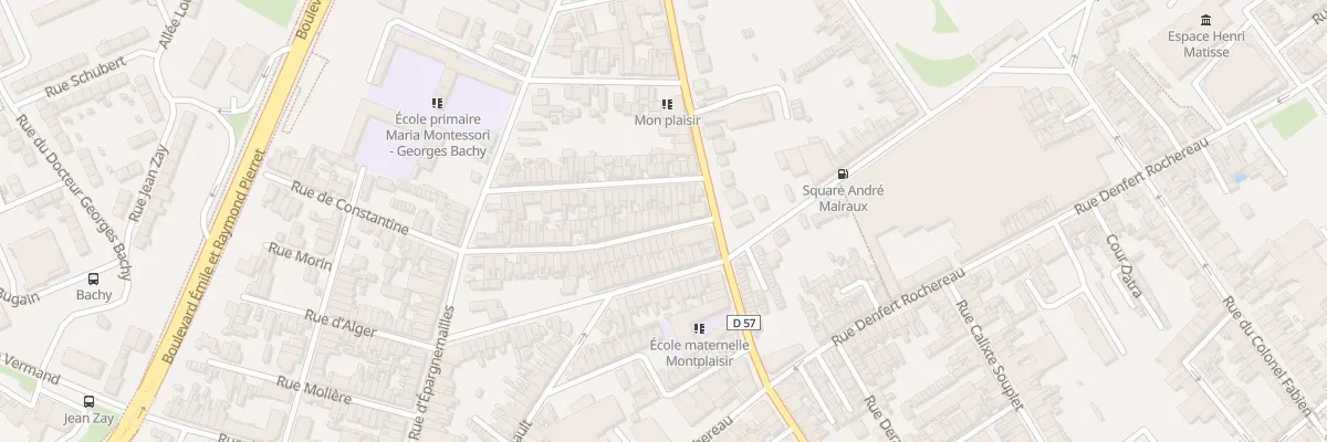 Plan du 10 Rue de Constantine à Saint-Quentin
