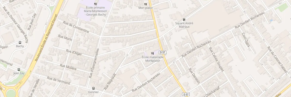 Plan du 13 Rue d’Alger à Saint-Quentin