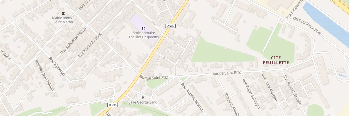 Plan du 8 Rue de la Prévoyance à Saint-Quentin