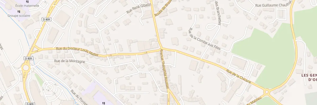Plan du 19B Av de la République à Saint-Chély-d’Apcher