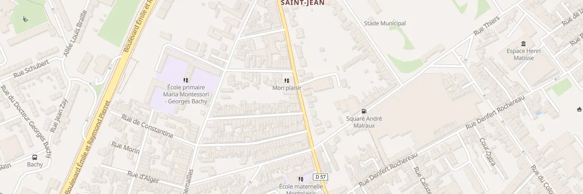 Plan du 75 Rue de la 3 Eme Dim à Saint-Quentin