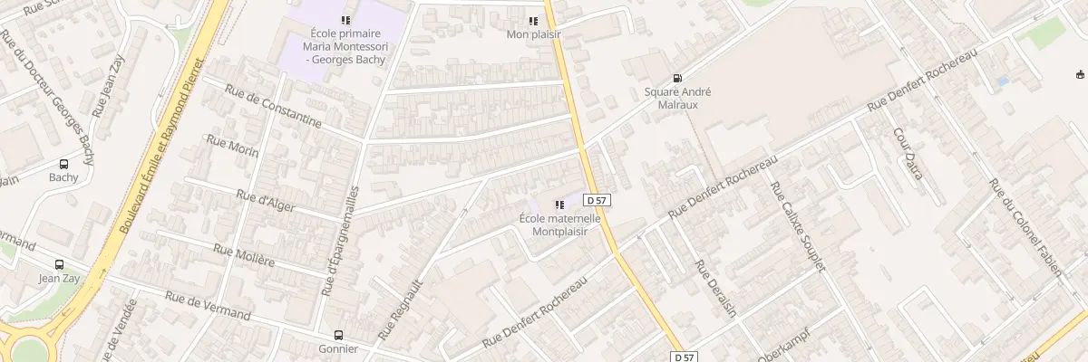 Plan du 9 Rue d’Alger à Saint-Quentin