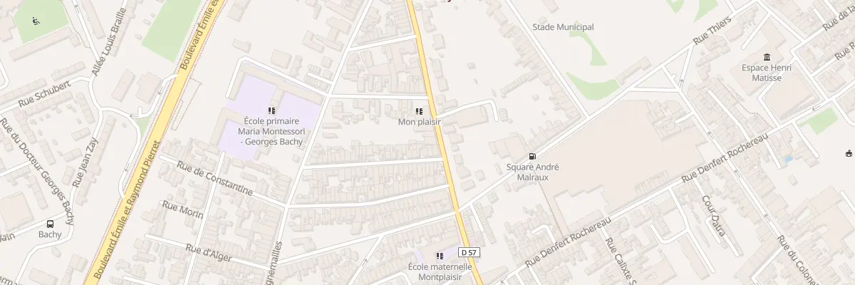 Plan du 73 Rue de la 3 Eme Dim à Saint-Quentin