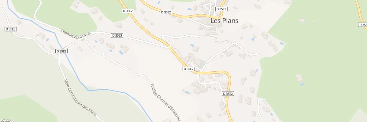 Plan du 62 Rte des Plans Haut aux Plans