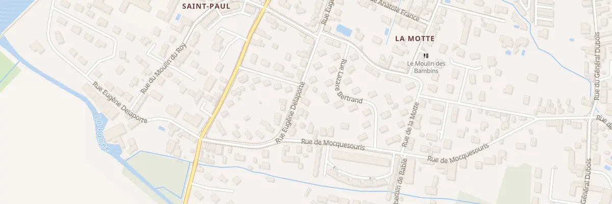 Plan du 39 Rue Eugène Delaporte à Sens