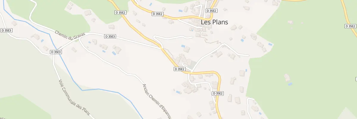 Plan du 5 Pl de la Mairie aux Plans