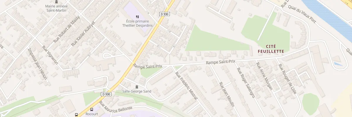 Plan du 33 Rue de la Prévoyance à Saint-Quentin