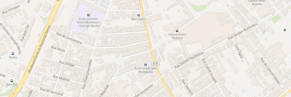 Plan du 2 Rue d’Alger à Saint-Quentin