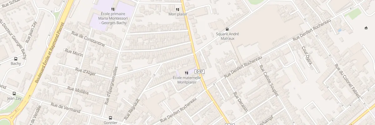 Plan du 3 Rue d’Alger à Saint-Quentin