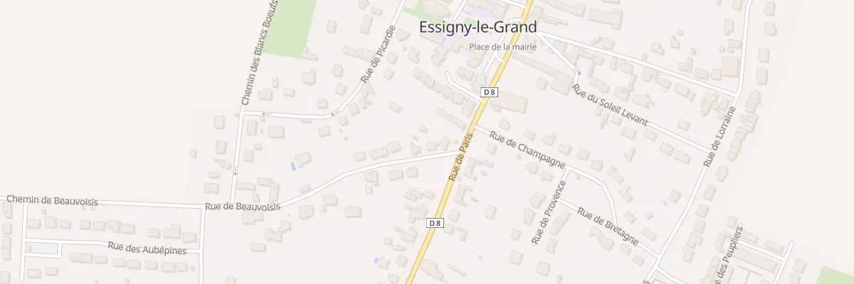 Plan du 1 Rue de Beauvoisis à Essigny-le-Grand