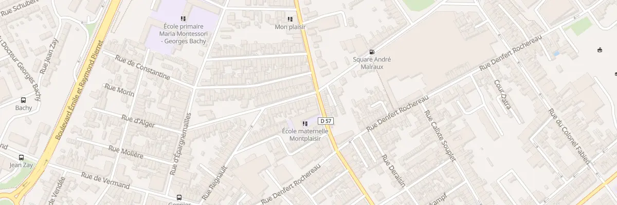 Plan du 1 Rue d’Alger à Saint-Quentin