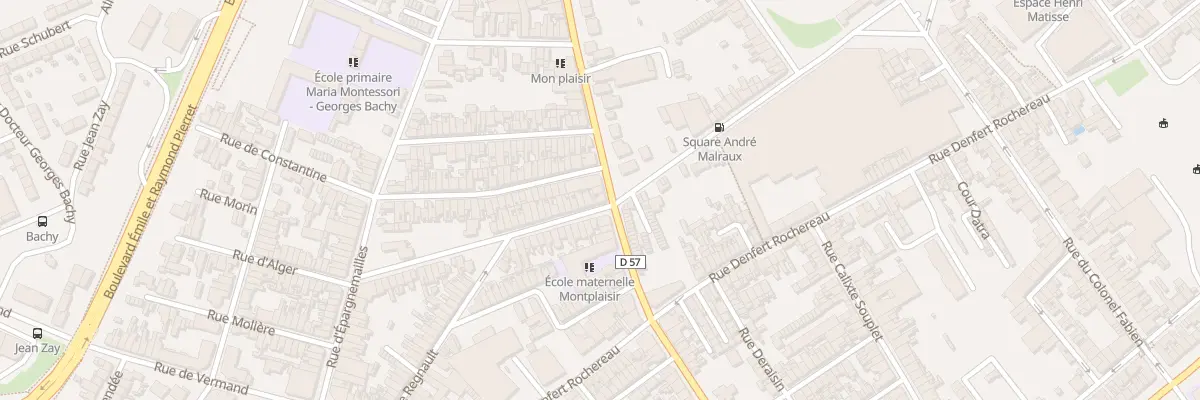Plan du 61 Rue de la 3 Eme Dim à Saint-Quentin