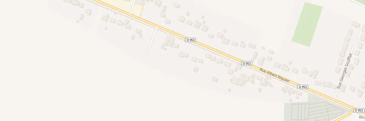 Plan du 504 Rue Albert Ricquier à Beuvry-la-Forêt