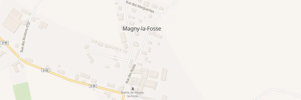 Plan du 8 Rue des Roses à Magny-la-Fosse