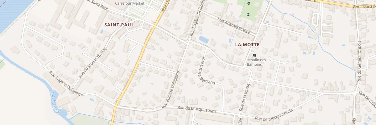 Plan du 19 Rue Eugène Delaporte à Sens