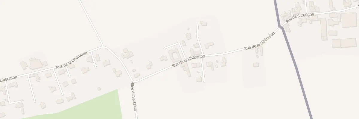 Plan du 7 Rue de la Libération à Bachy