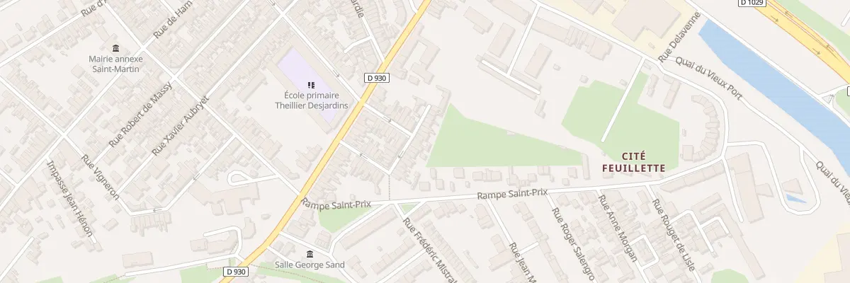 Plan du 15 Rue de la Prévoyance à Saint-Quentin