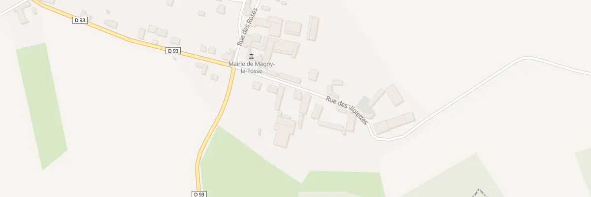 Plan du 6 Rue des Violettes à Magny-la-Fosse