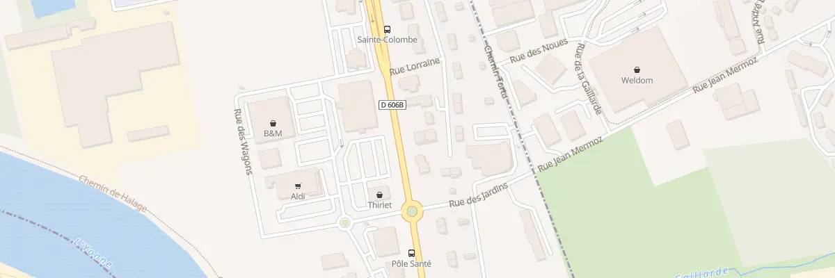 Plan du 3 Rue de Lorraine à Saint-Denis-lès-Sens