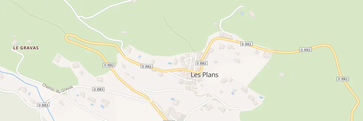 Plan du 14 Rle des Deux Porches aux Plans