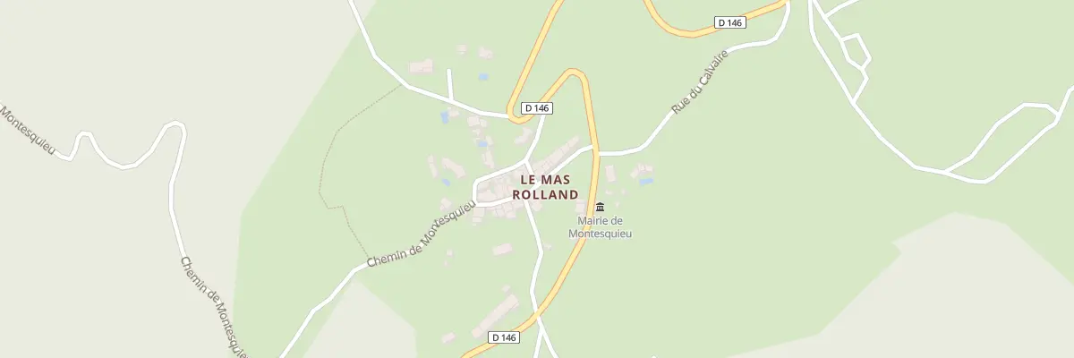 Plan du 5004 Hameau du Mas Rolland à Montesquieu